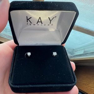 BRAND NEW DIAMOND EARRINGS